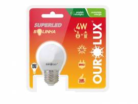 LAMPADA LED BOLINHA OUROLUX 4W   6500K