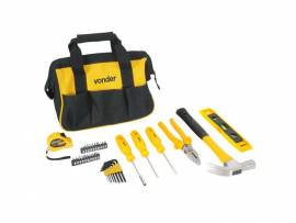 JOGO DE FERRAMENTAS C/ BOLSA LONA 36P&Ccedil;S VONDER