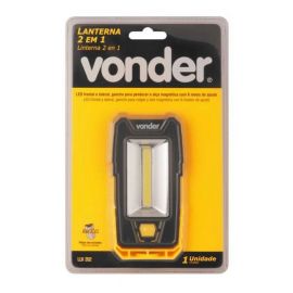 LANTERNA LED 2 EM 1 ALCA MAGNETICA E GANCHO VONDER