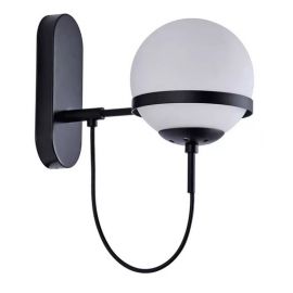 ARANDELA NORDECOR KORI E27 PRETO              2286