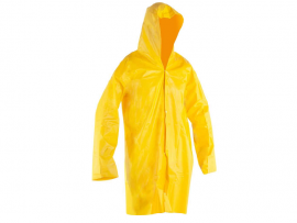 CAPA DE CHUVA PVC S/ FORRO AMARELA G VONDER