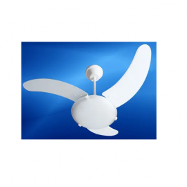 VENTILADOR TRON AURA BR 3PAS BRANCAS   CTRL REMOTO