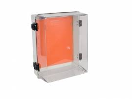CAIXA SCHUMACHER PVC 350X260X170 TRANSPARENTE IP65